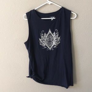 Indigo tank women’s size large